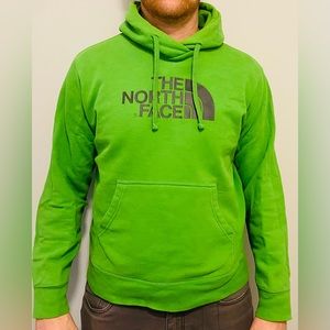The North Face Sweater Hoodie Men Medium Green